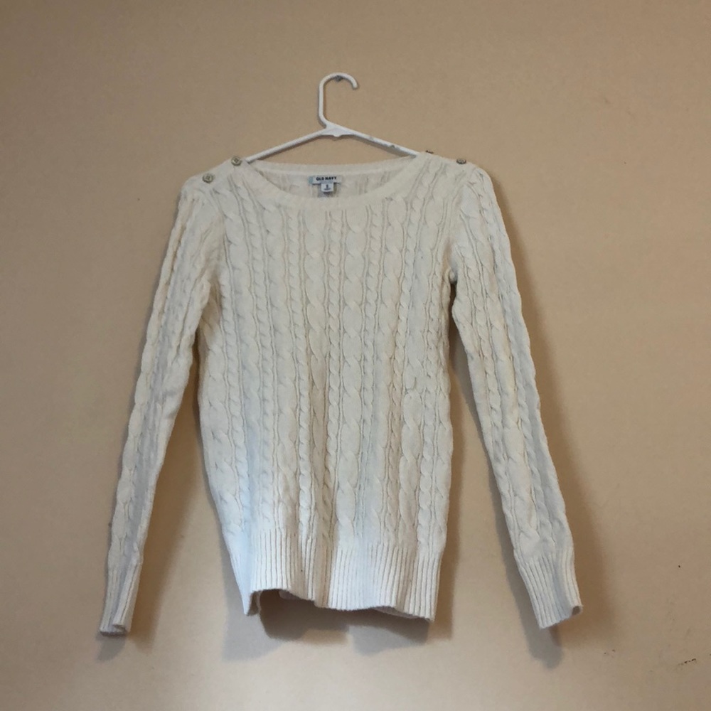 White sweater